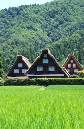 白川郷合掌造り建物の画像その11