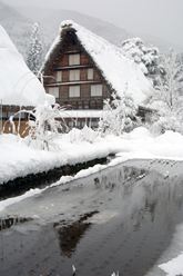 白川郷合掌造り建物の画像その30