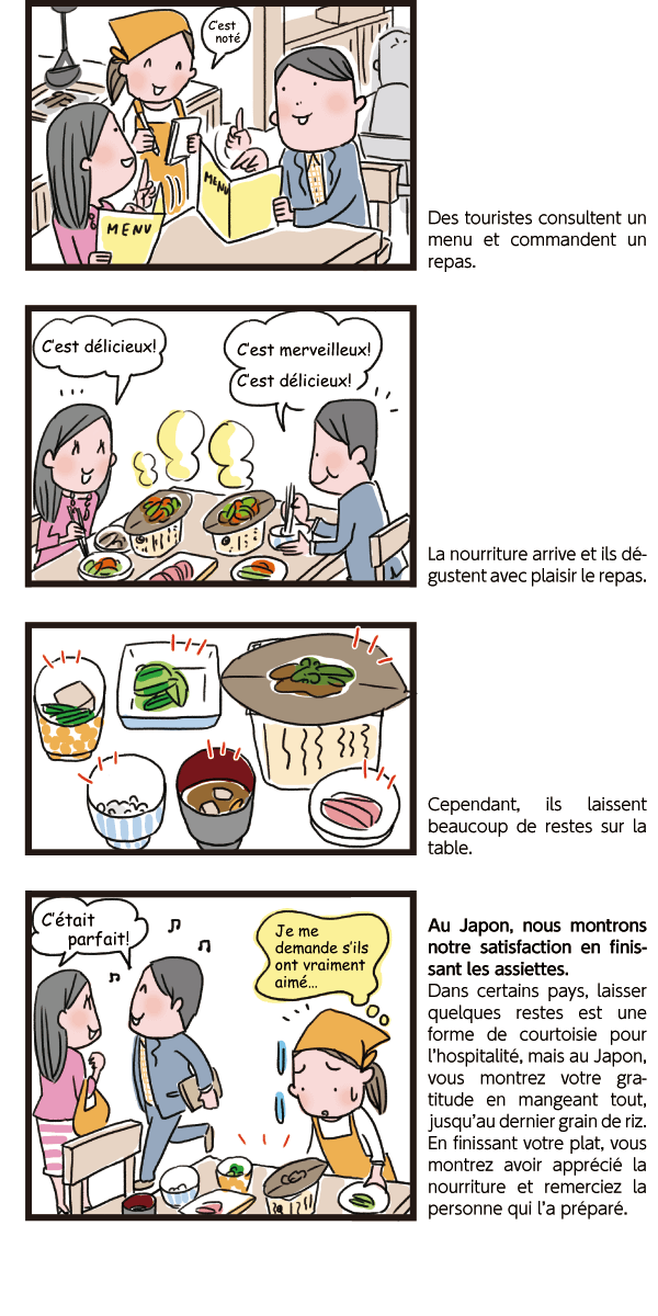 Comment montrer que vous appréciez un repas au Japon_1
