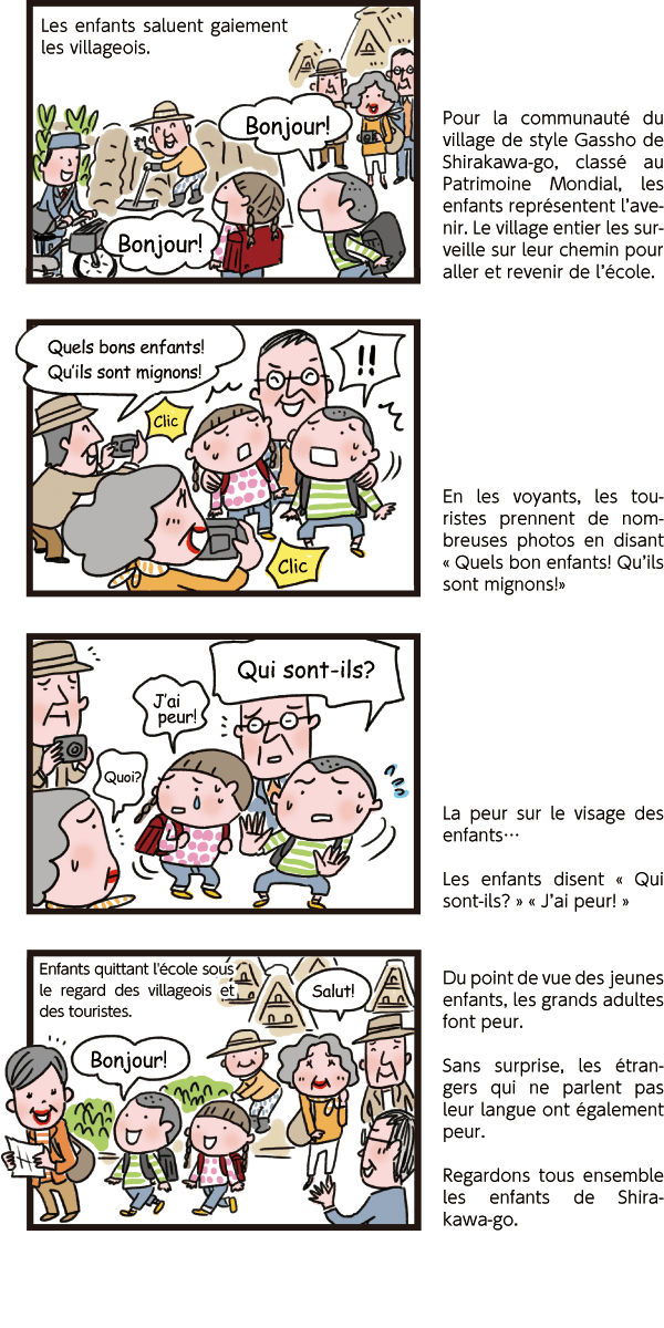 Enfants allant et revenant de l’école_1