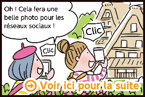 Ne pas entrer dans une propriété privée pour une photo à poster sur les réseaux sociaux